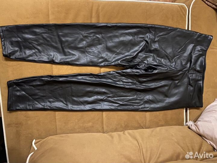 Кожаные леггинсы