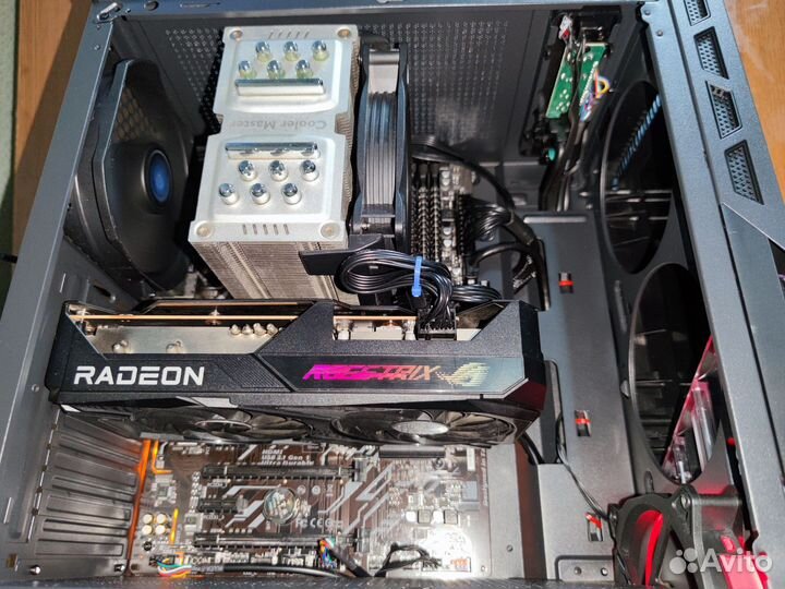 Игровой пк intel i7/Rx 6600xt/ssd nvme