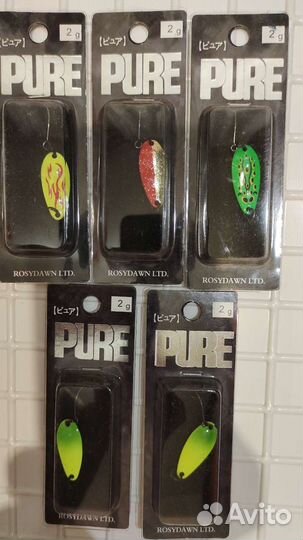 Форелевые блесна и блесна на голавля Smith Pure