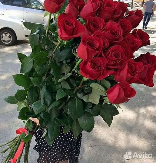 Высокие розы Гигантские розы Доставка цветов