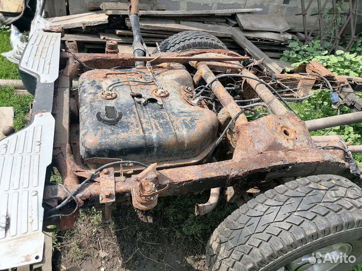 Рама, мосты, Паджеро 2