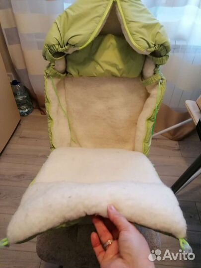 Зимний детский конверт