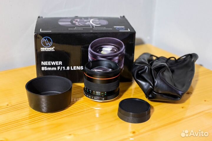 Объектив Neewer 85 mm f/ 1.8 Nikon F