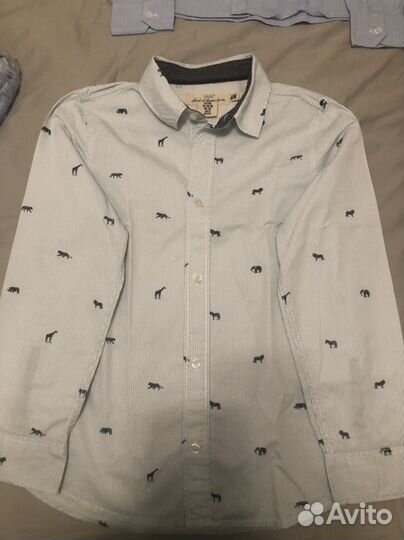 Рубашка hm,zara на мальчика