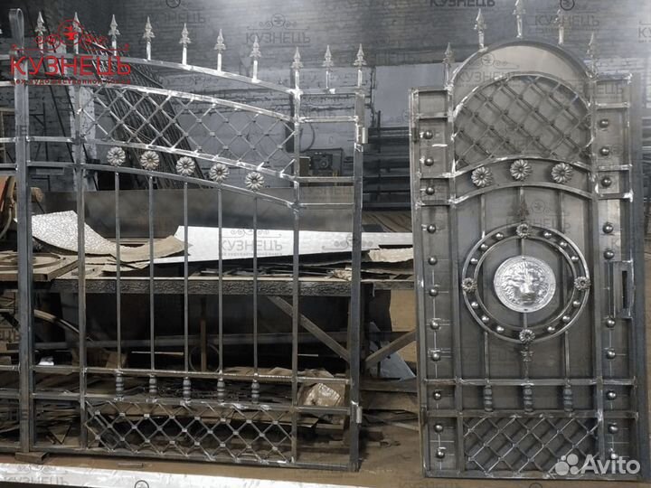 Кованые ворота