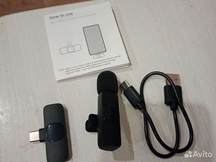 Петличный микрофон для андроид