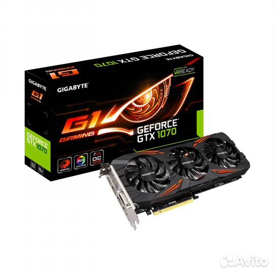 Видеокарта Gigabyte Geforce gtx 1070 8 gb