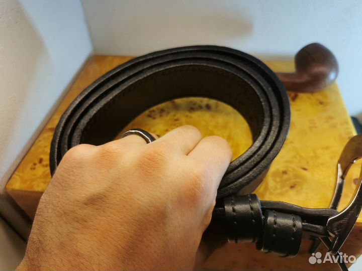 Байкерский ремень ручной работы