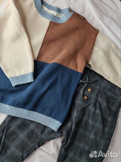 Джемпер hm 86 92 новый