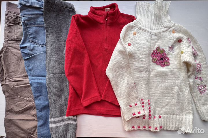 Вещи для девочки 104-110 см