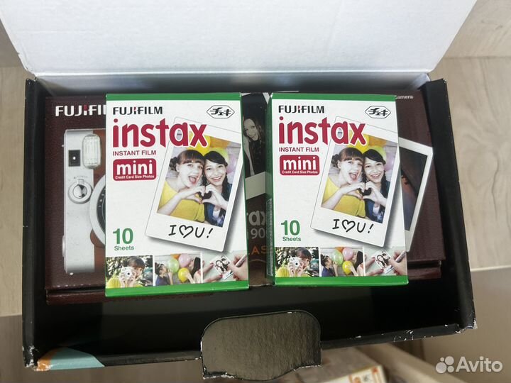 Instax mini 90 Фотоаппарат + 2 коробки катриджей