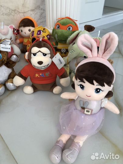 Мягкие игрушки новые