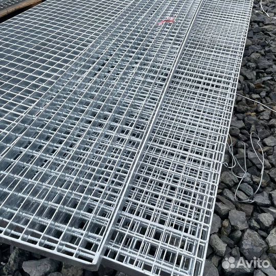 Оцинкованный решетчатый настил