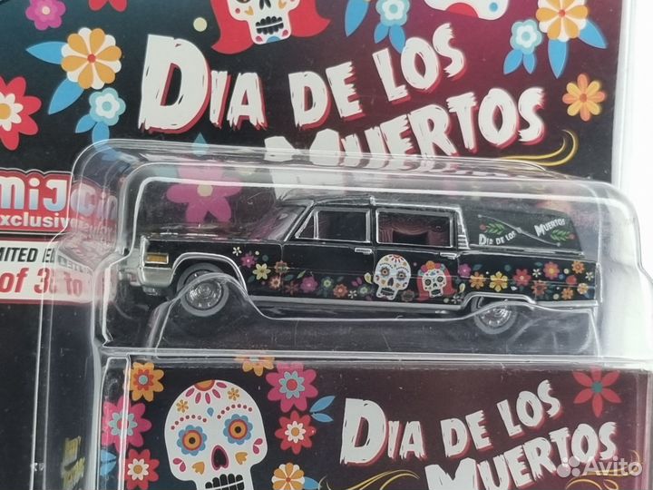 Johnny Lightning American diorama Muertos set