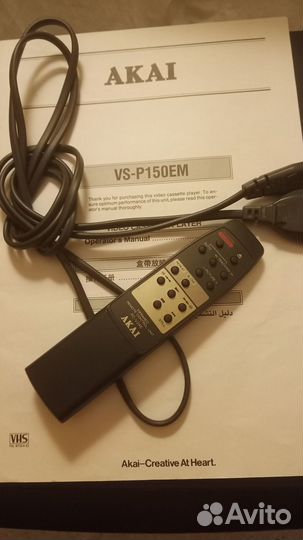 Видеомагнитофон Akai vs-p150em.Обмен