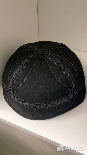 Тюбетейка Тафья (ермолка ) сукно, лен