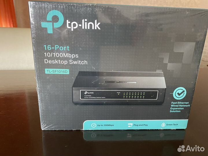 Коммутатор 16-портовый TP-link TL-SF1016D