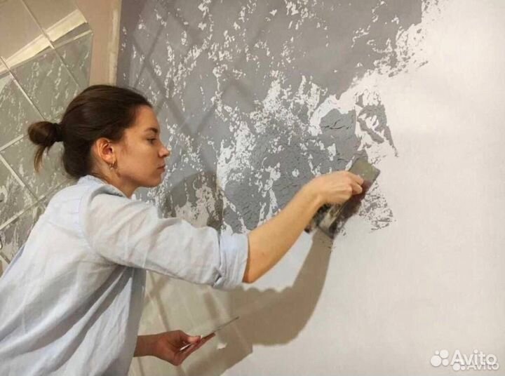 Поклейка обоев