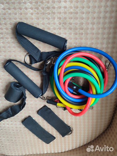 Трубчатый эспандер для фитнеса