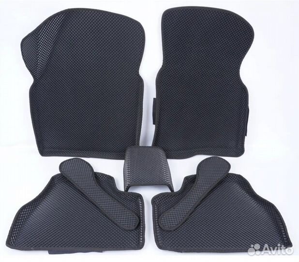 3D Коврики eva с бортами приора