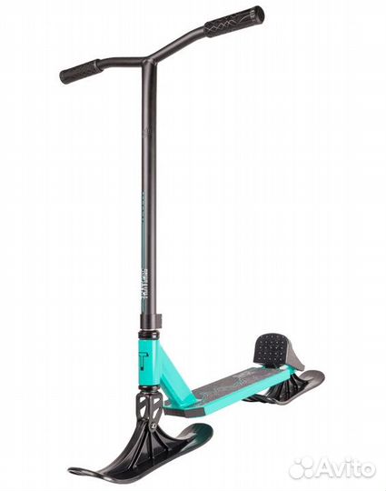 Самокат с лыжей TechTeam Traverse, бирюзовый