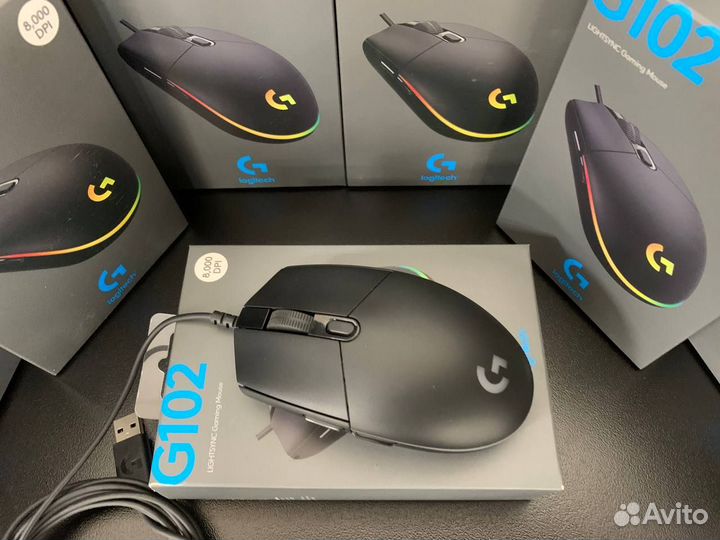 Мышь Logitech G102 LightSync