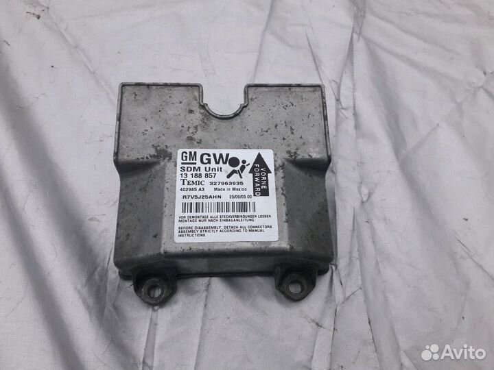 Блок управления AIR BAG Опель Астра Н