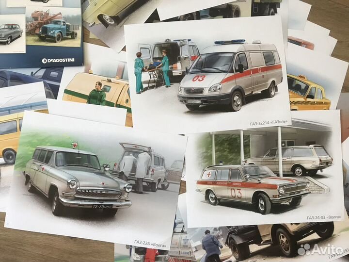 Плакаты, постеры автомобилей Газ