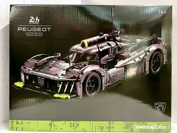 Конструктор Техник Гиперкар Peugeot 9x8 Пежот