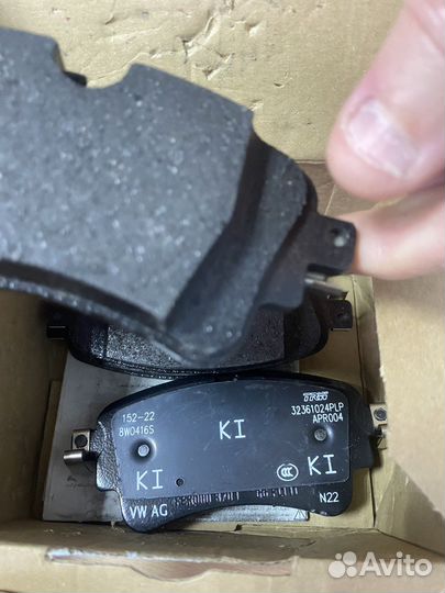 Тормозные колодки audi q5