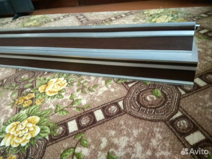 Карниз трехрядный алюминиевый