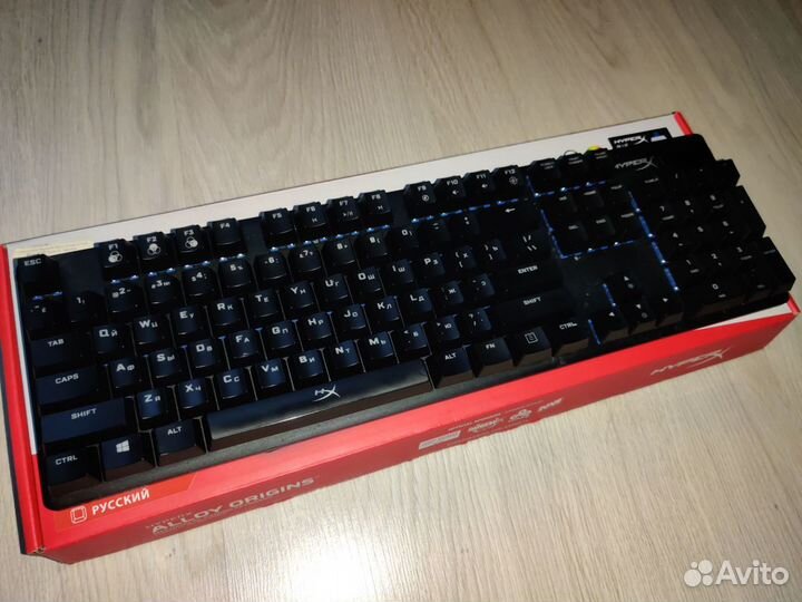 Игровая механическая клавиатура HyperX Blue