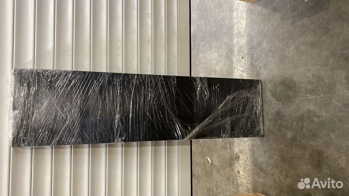 Полка деревянная черная 125*32 см и 186*32 см