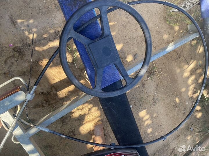 Руль в лодку/рулевой трос