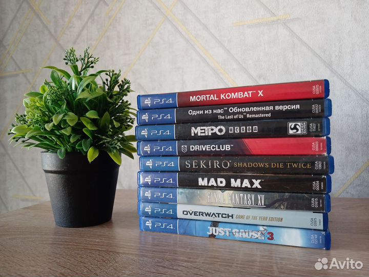 Диски игры для playstation 4 ps4