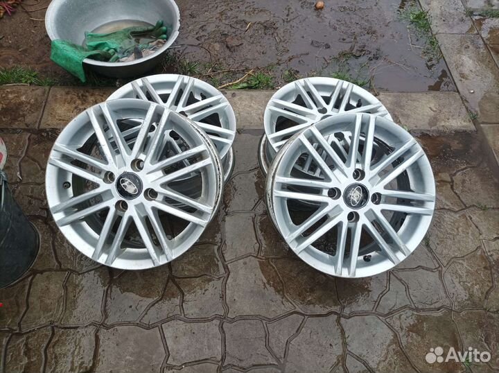 Литые колëса r14 на hyundai