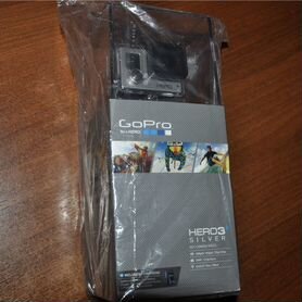 GoPro Hero 3+ Silver (новая, открыта)