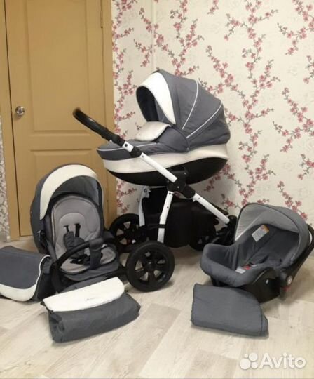 Коляска 3 в 1 tutis