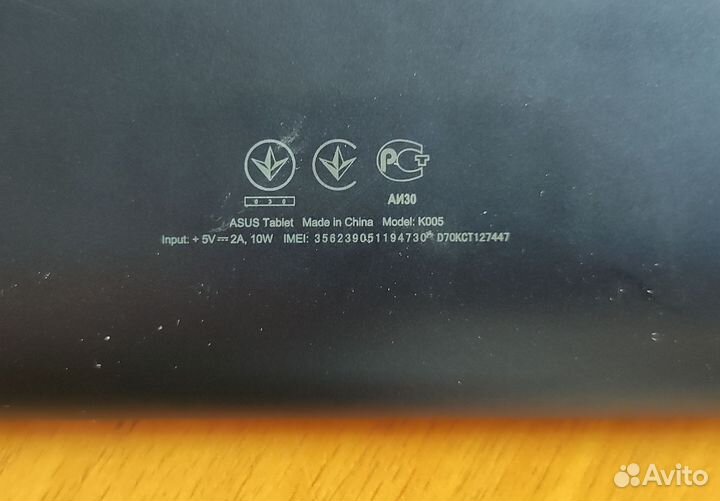 Планшет asus MeMO Pad FHD 10 ME302KL