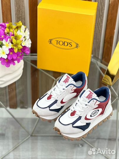 Яркие кроссовки Tods 7 цветов