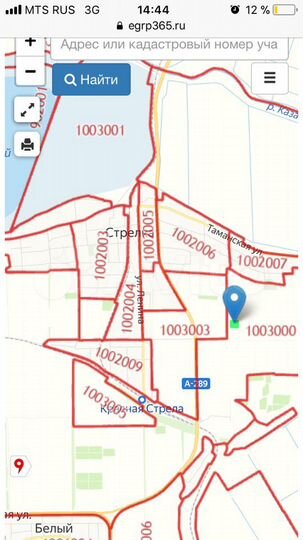 Участок 1,43 га (СНТ, ДНП)