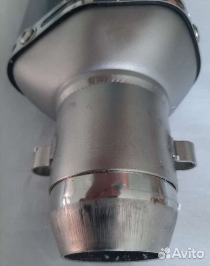 Глушитель на мотоцикл прямоточный
