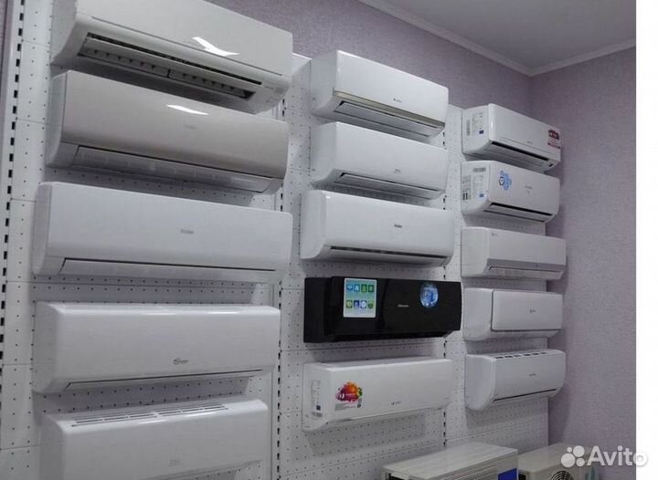 Сплит система с установкой