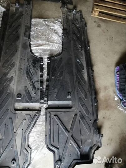 Защита днища правая Mercedes-Benz GLC-Класс X253