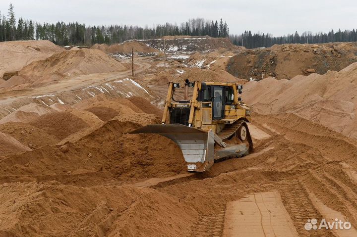 Песок карьерный