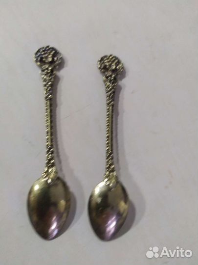 Серебряные кофейные ложки
