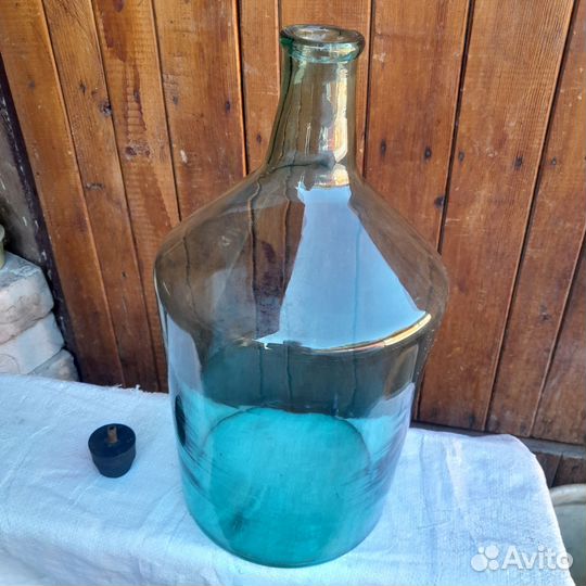 Бутыль 10 литров стекло