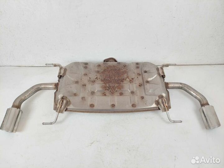 Mazda 6 GJ GL c 13 глушитель задняя часть