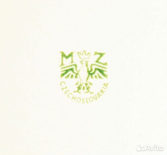 Блюдо глубокое. Фарфор Чехословакия. Новое. Винтаж