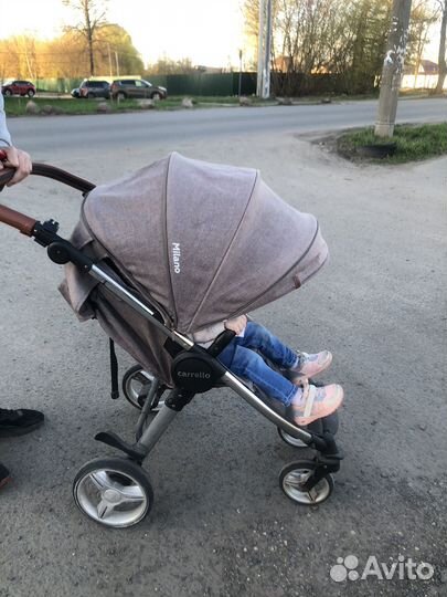 Прогулочная коляска carrello milano
